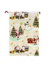 furn. Jolly Santa Christmas Sack - One Size Image 1