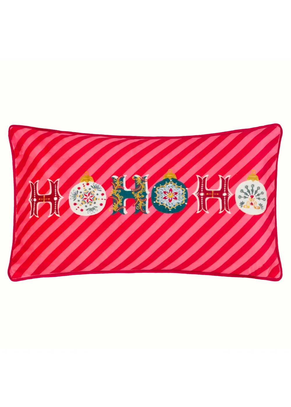 Evans Lichfield Hohoho Filled Cushion (30xm x 60cm) - One Size Image 1