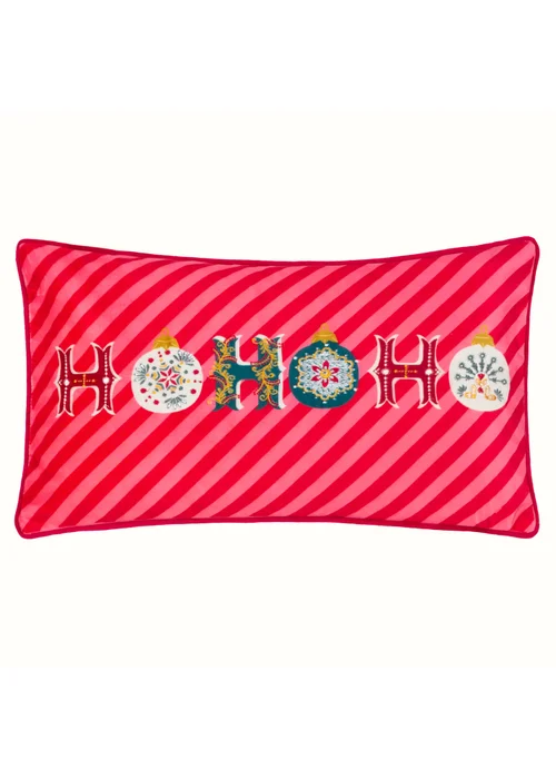 Evans Lichfield Hohoho Filled Cushion (30xm x 60cm) - One Size Image 1