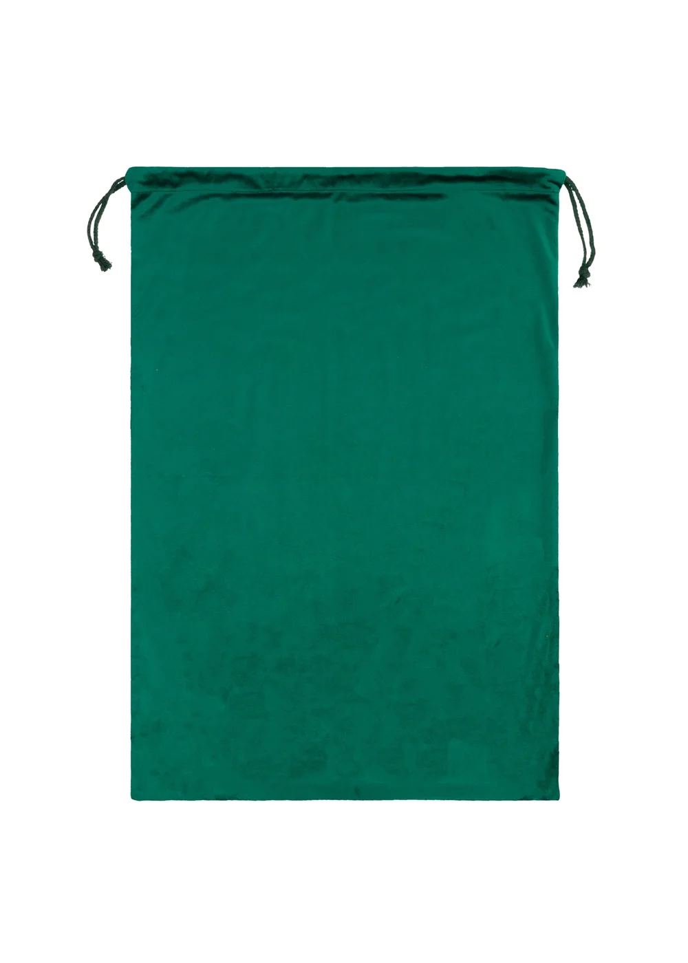 Evans Lichfield Vintage Santa Velvet Christmas Sack - One Size Image 2