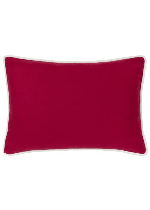 Paoletti Winter Merry Christmas Filled Cushion (35cm x 50cm) - One Size Image 2