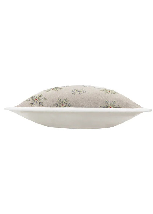 Paoletti Winter Let It Snow Filled Cushion (45cm x 45cm) - One Size Image 3