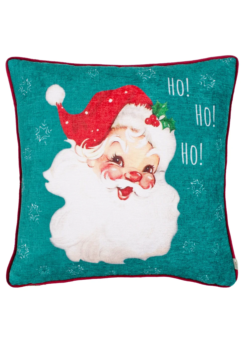 Evans Lichfield Christmas Dog Filled Cushion (45cm x 45cm) - One Size Image 1