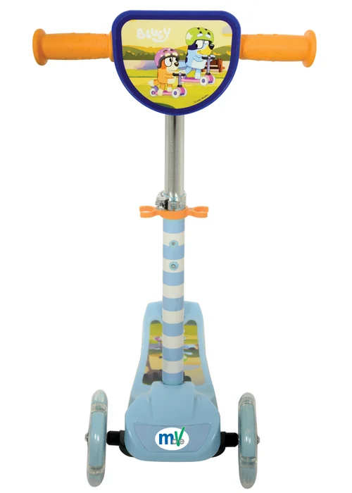 Bluey Mini Go Tilt Scooter With Lights - One Size Image 2