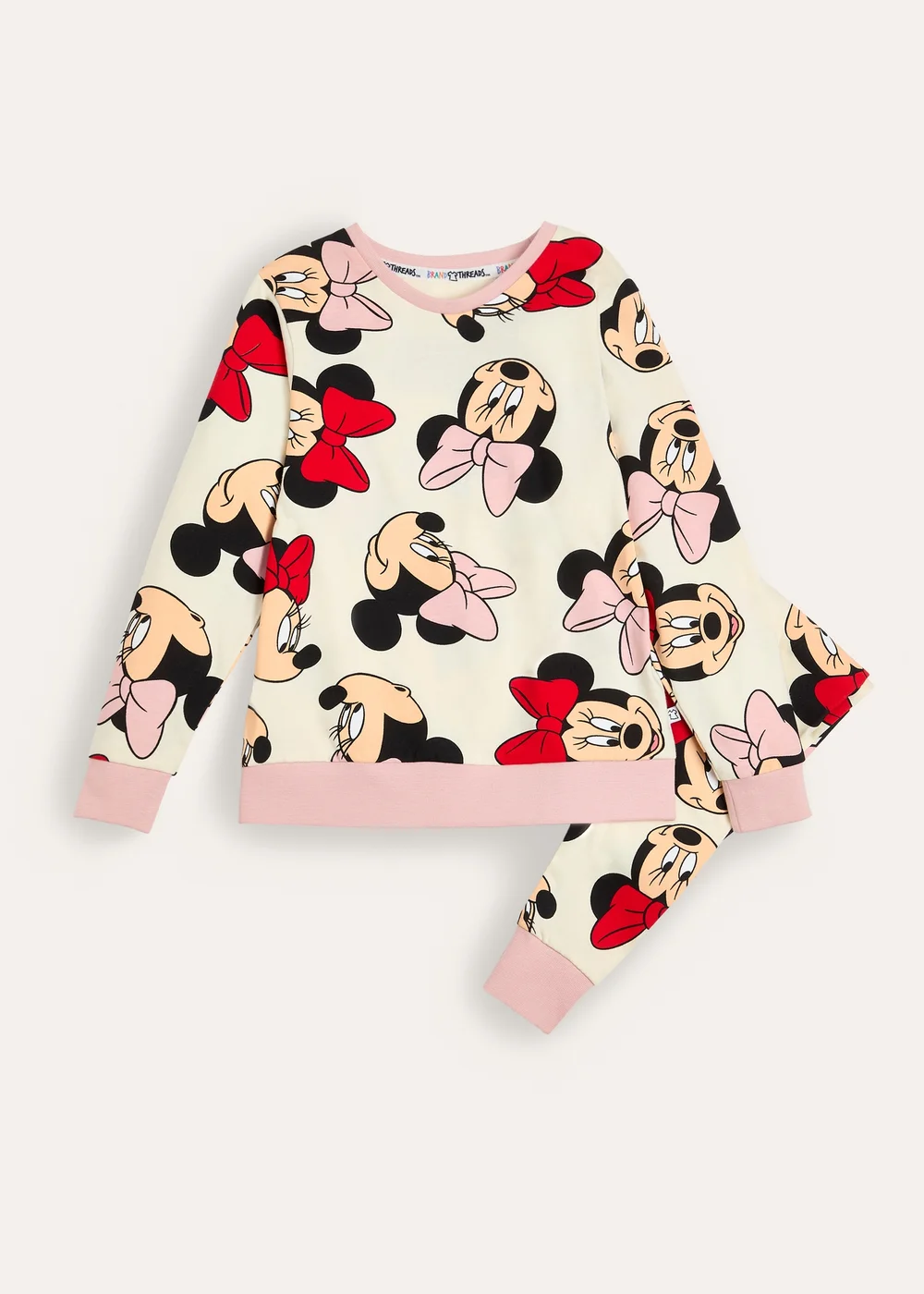 Disney Minnie Mouse Girls Pyjama Set - Age 2 - 3 Years Image 1