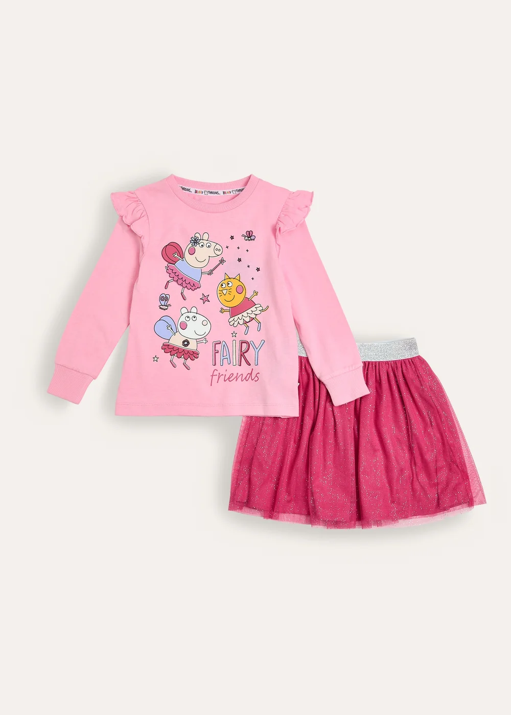 Peppa Pig Girls Tutu Skirt Daywear Set - Age 12 - 24 Months Image 1