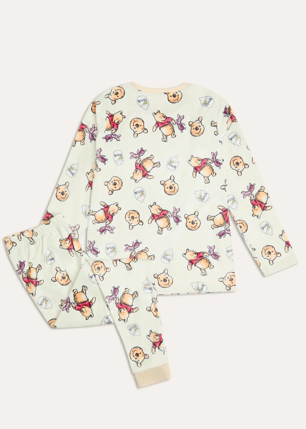Disney Winnie The Pooh Fleece Pyjama Set - XS Image 4