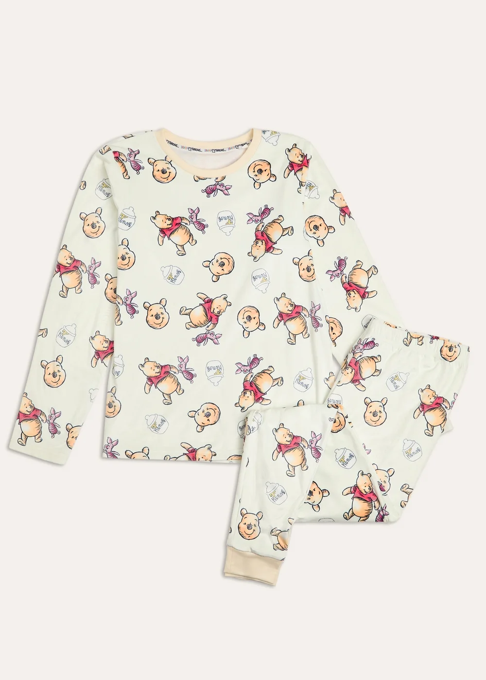 Disney Winnie The Pooh Fleece Pyjama Set - XS Image 3