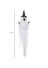 HOMCOM Hanging Ghost Outdoor Halloween Decoration (204cm 80") - One Size Image 3