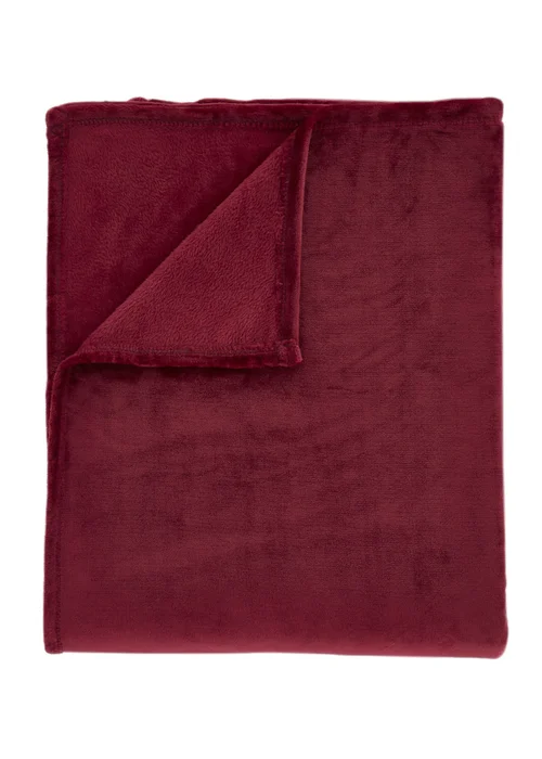 Catherine Lansfield Extra Large Raschel Velvet Touch Blanket Throw (200x240cm) - One Size Image 4