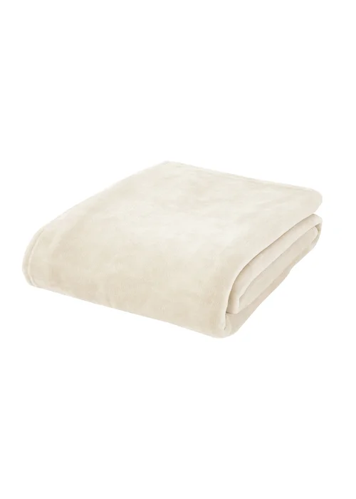 Catherine Lansfield Extra Large Raschel Velvet Touch Blanket Throw (200x240cm) - One Size Image 4