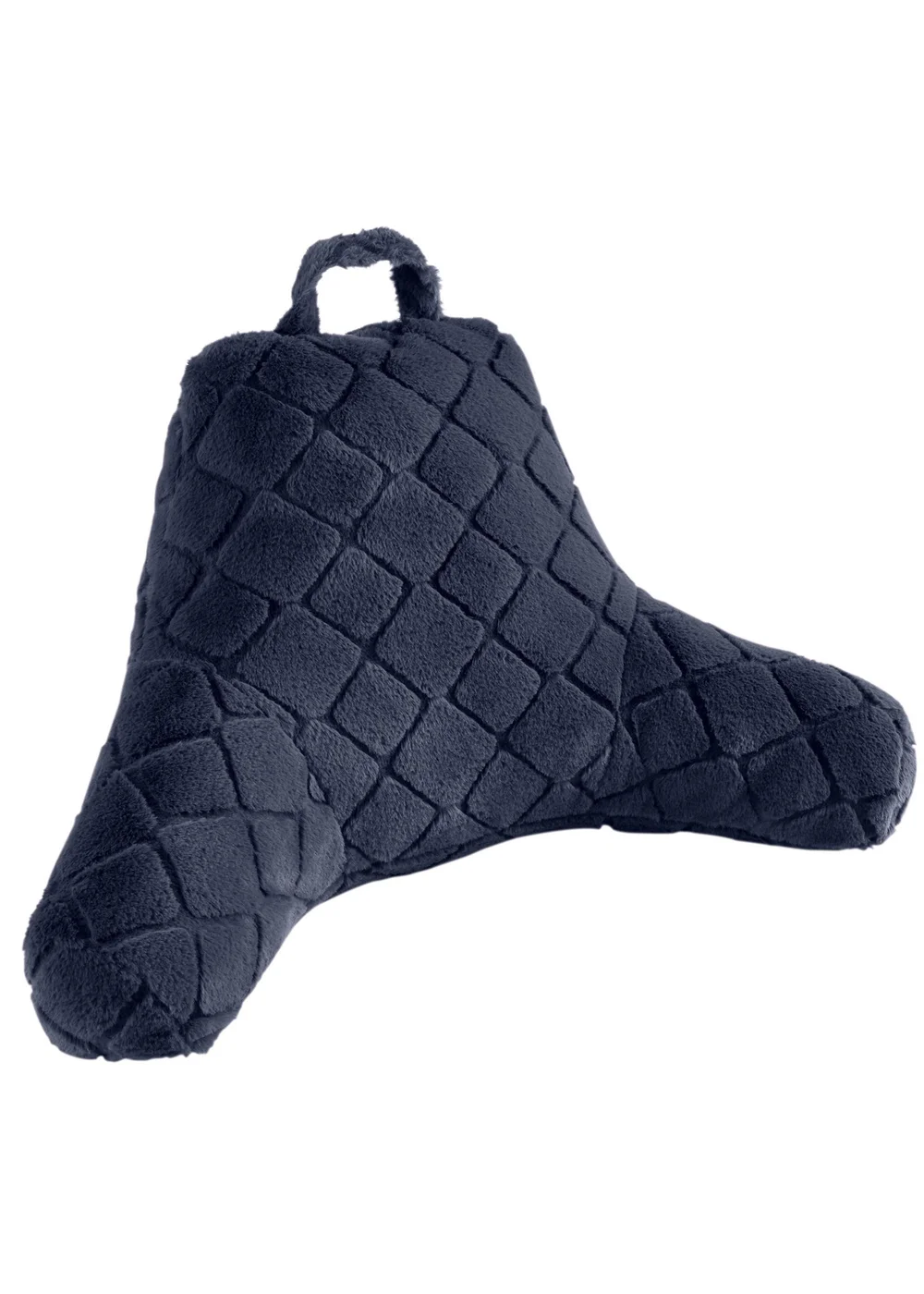 Catherine Lansfield Diamond High Back Cuddle Cushion Back Rest (74x97cm) - One Size Image 1