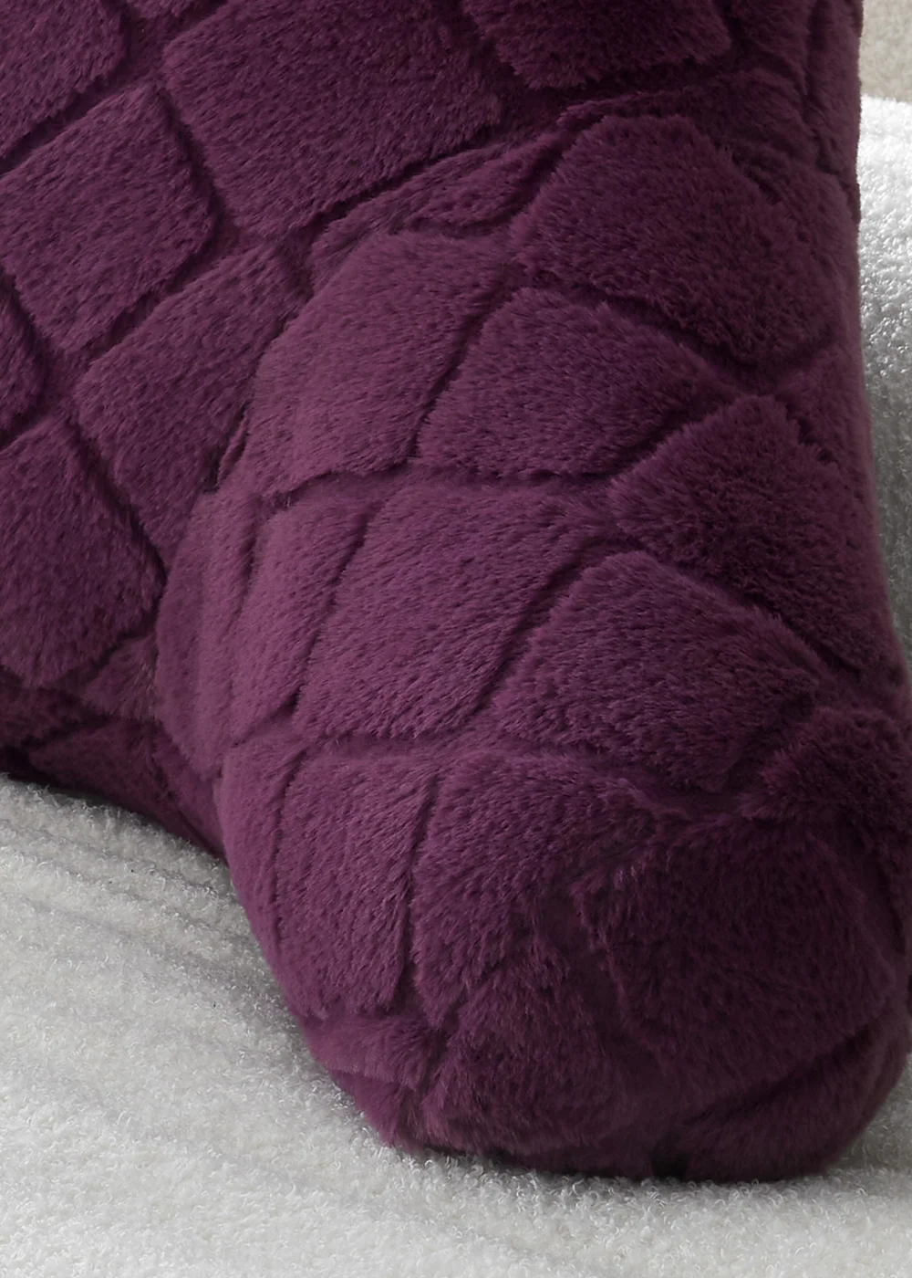 Catherine Lansfield Diamond High Back Cuddle Cushion Back Rest (74x97cm) - One Size Image 3