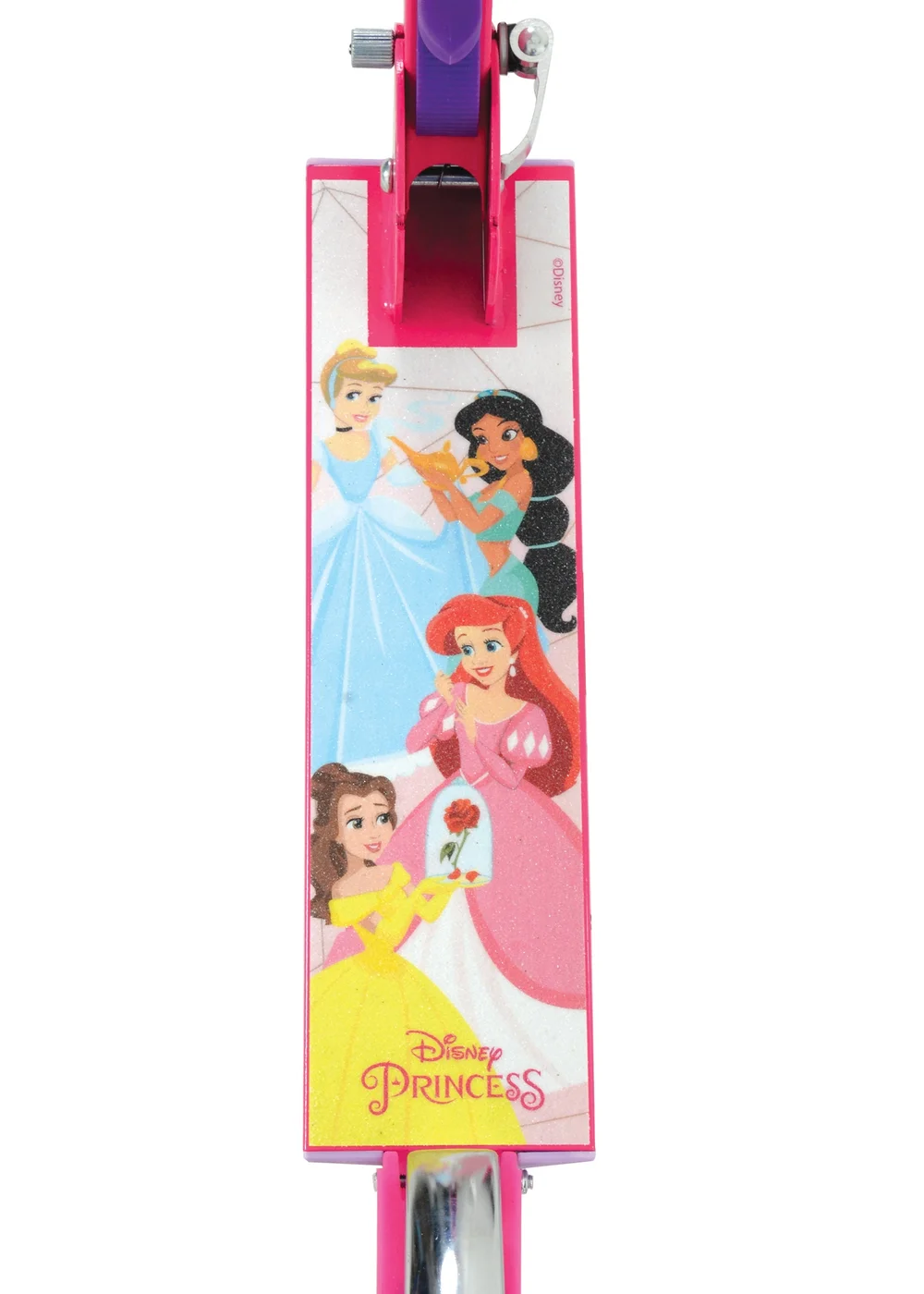 Disney Princess Folding Inline Scooter With Light Up Wheels - One Size Image 4