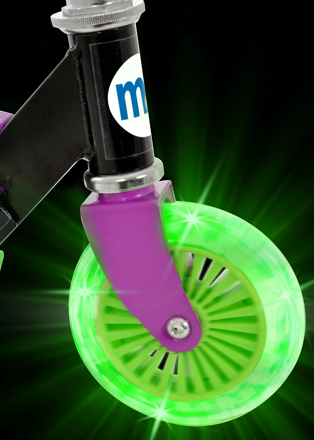 Ninja Turtles Folding Inline Scooter With Light Up Wheels - One Size Image 3
