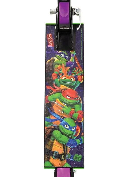 Ninja Turtles Folding Inline Scooter With Light Up Wheels - One Size Image 4
