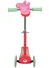 Peppa Pig Mini Go Tilt Scooter With Squishle - One Size Image 5