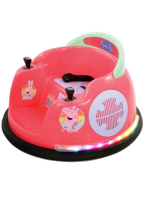 Peppa Pig Electric Bumper Car Ride On - One Size Image 1