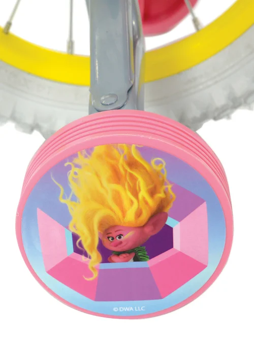 Trolls Sister Squad Bike (14") - One Size Image 3