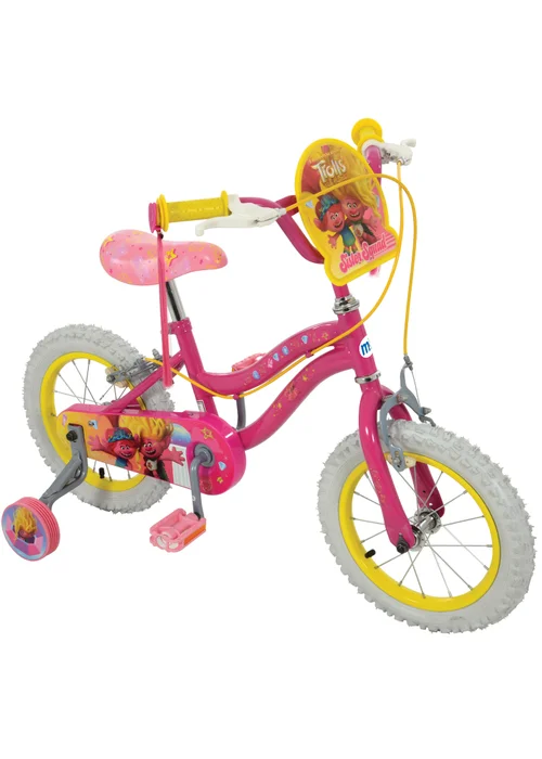 Trolls Sister Squad Bike (14") - One Size Image 1