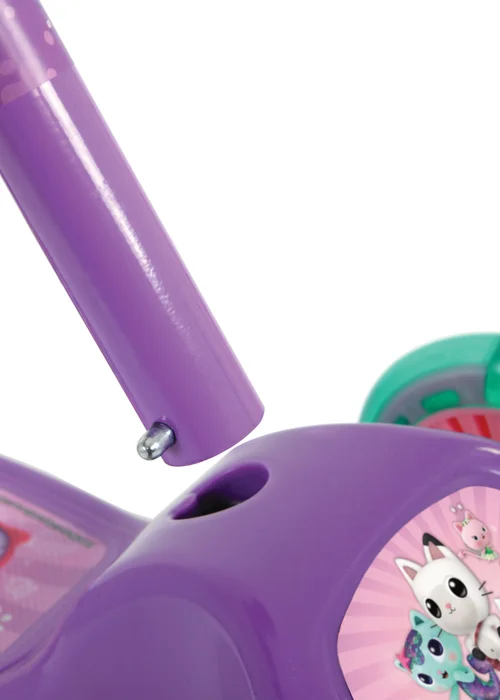 Gabby's Dollhouse Tilt N Turn Scooter With LED Lights - One Size Image 5