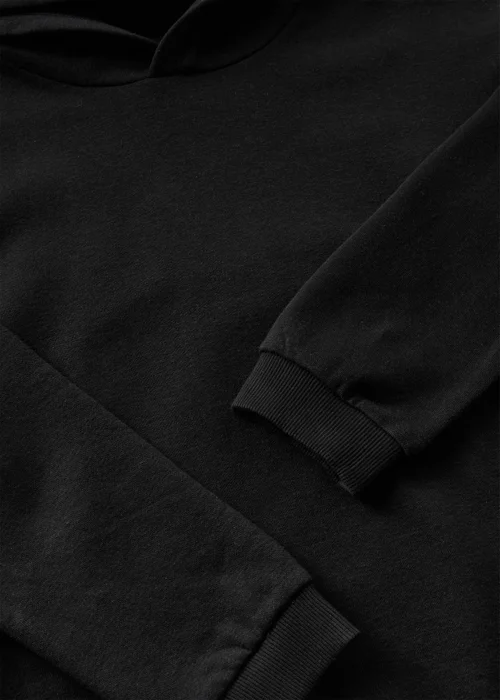 Boys Black Basic Hoodie (7-15yrs) - 7 Yrs Image 2