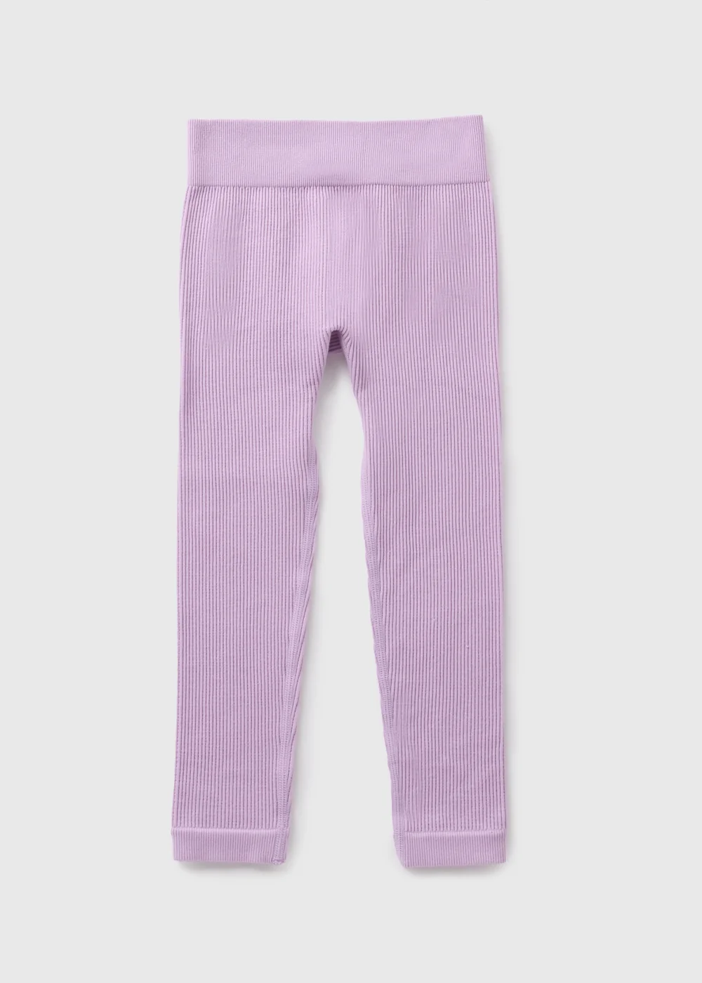 Girls Lilac Seamless Leggings (7-15yrs) - XS Image 1