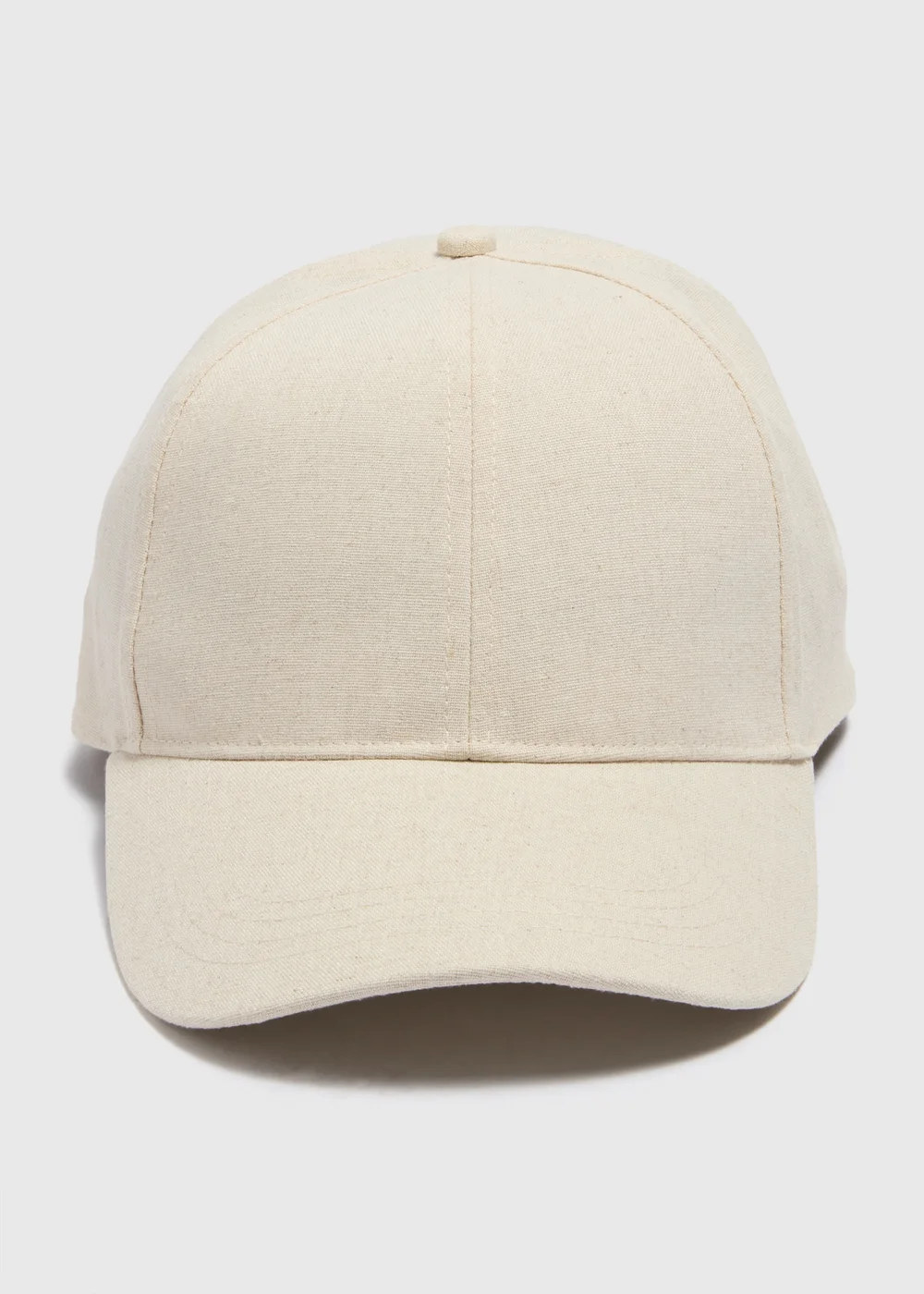 Natural Linen Blend Cap - One Size Image 1