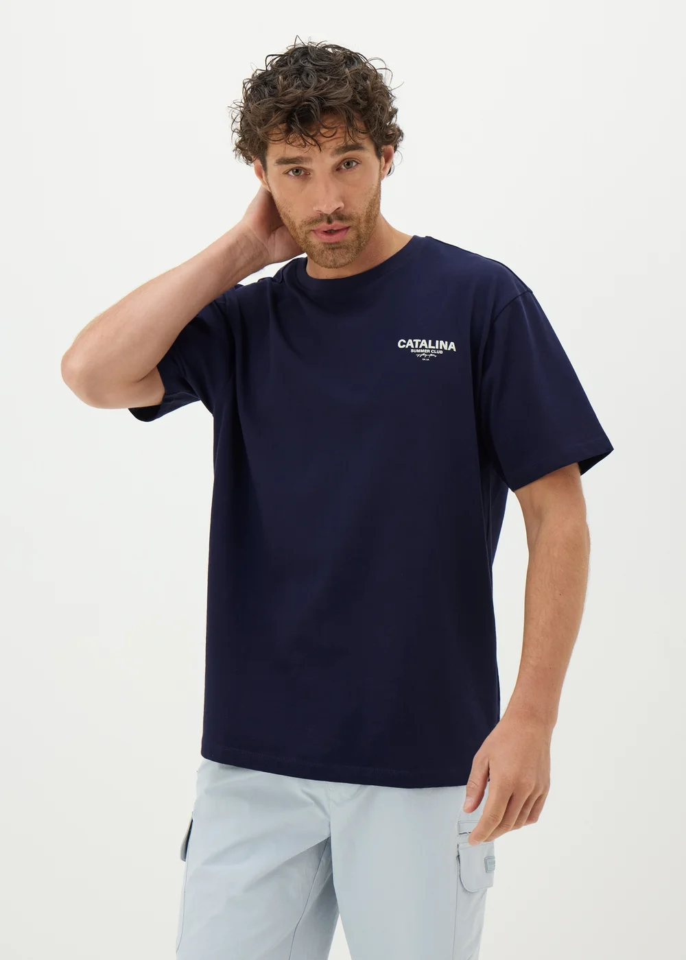 Navy Catalina T-Shirt - S Image 3