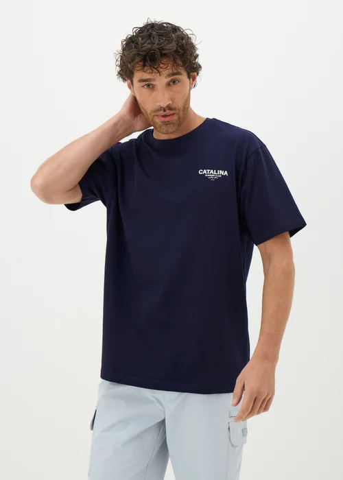 Navy Catalina T-Shirt - S Image 3