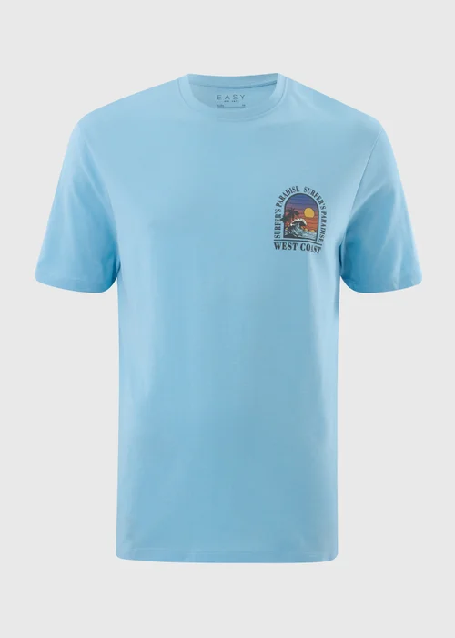 Blue Beach T-Shirt - S Image 3