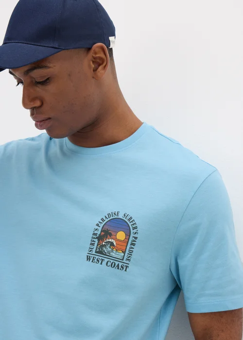 Blue Beach T-Shirt - S Image 1