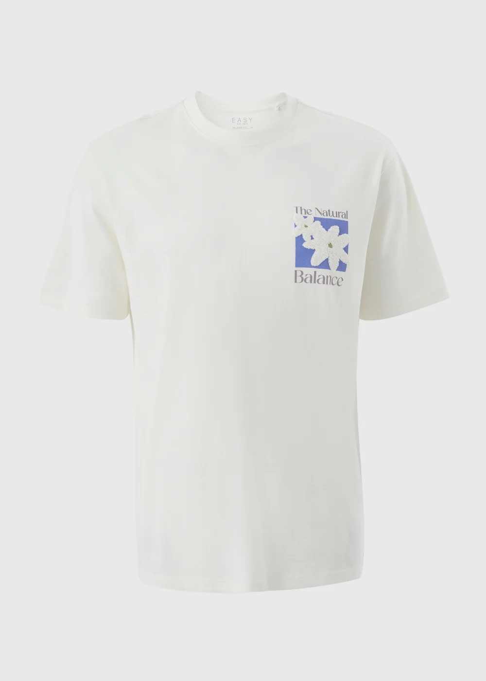 Ecru Natural Balance Boucle T-Shirt - S Image 4
