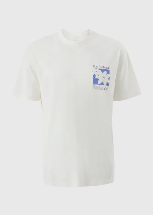 Ecru Natural Balance Boucle T-Shirt - S Image 4