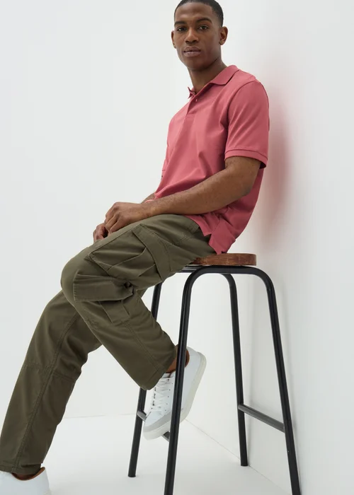 Coral Polo Shirt - S Image 1