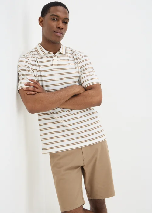 Dark Stone Straight Fit Chino Shorts - 30 Image 3