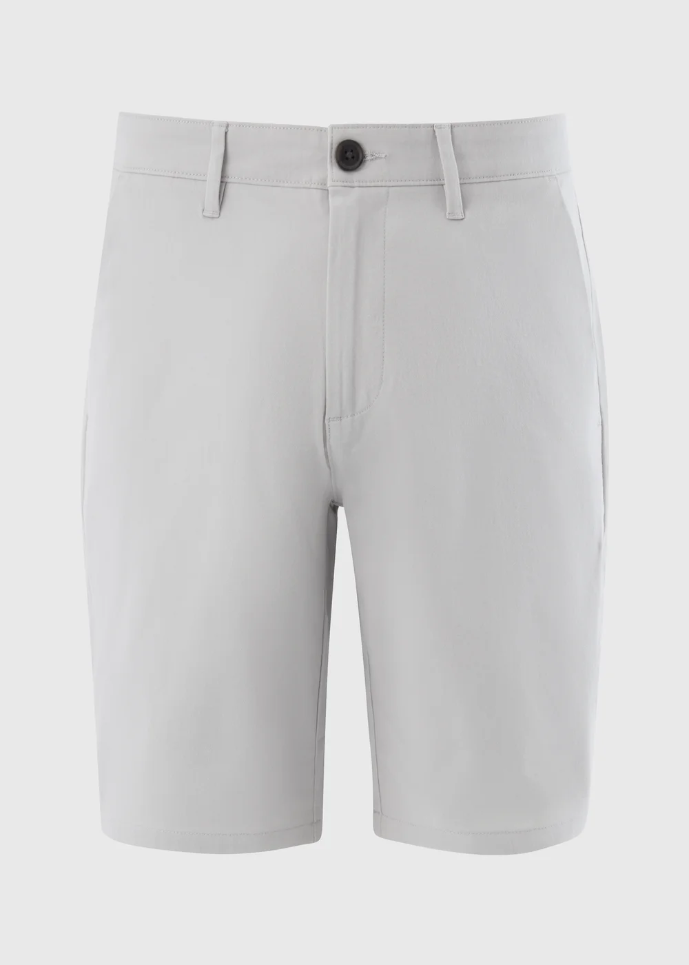 Ice Grey Straight Fit Chino Shorts - 30 Image 4