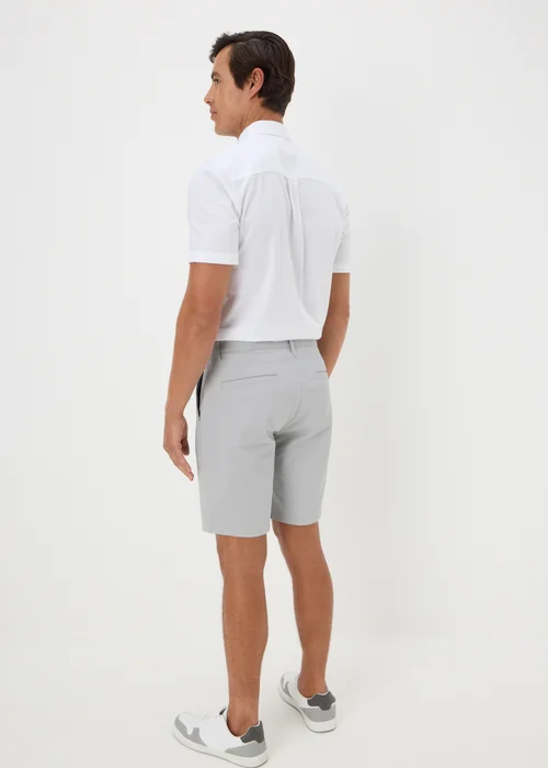 Ice Grey Straight Fit Chino Shorts - 30 Image 3