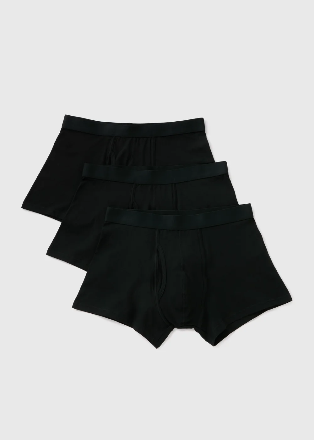 3 Pack Black Trunks - XS Image 1