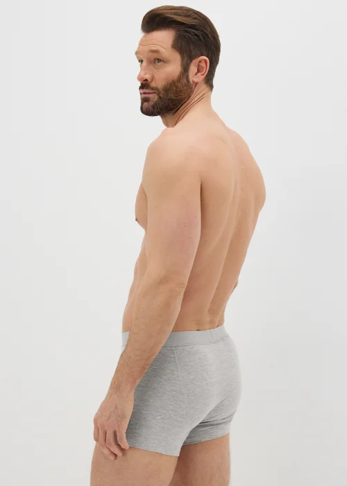 3 Pack Blue Keyhole Boxers - XS Image 3