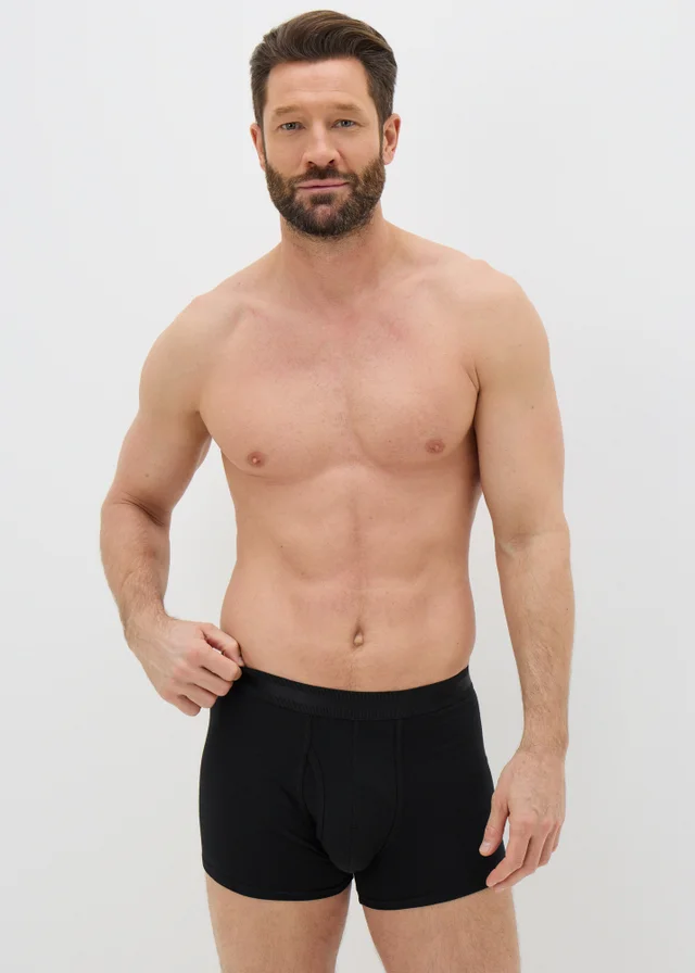 5 Pack Black Trunks