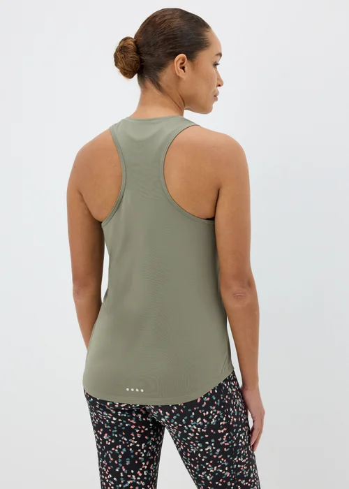 Souluxe Khaki Vest Top - S Image 3