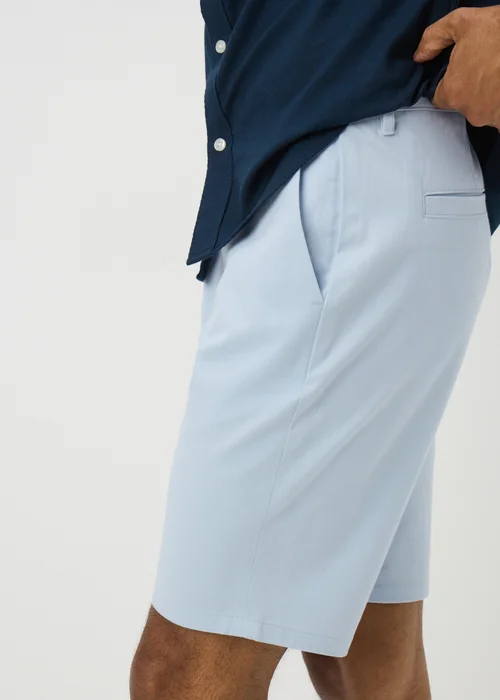 Ice Blue Slim Fit Chino Shorts - 30 Image 1