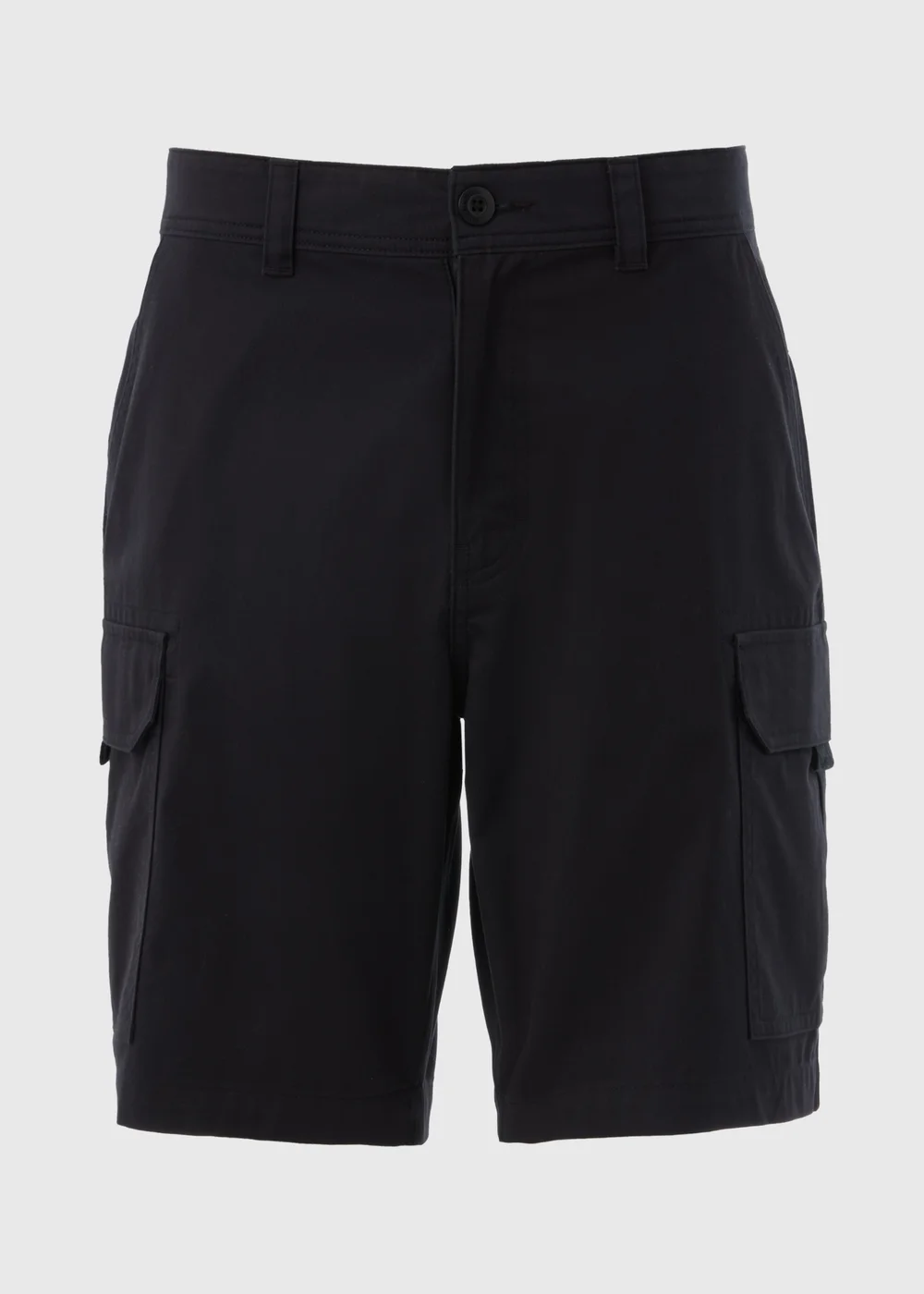 Black Cargo Shorts - 30 Image 3