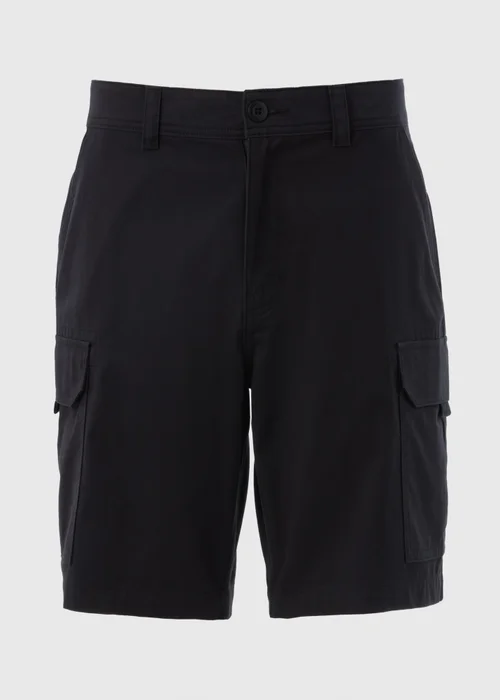 Black Cargo Shorts - 30 Image 3