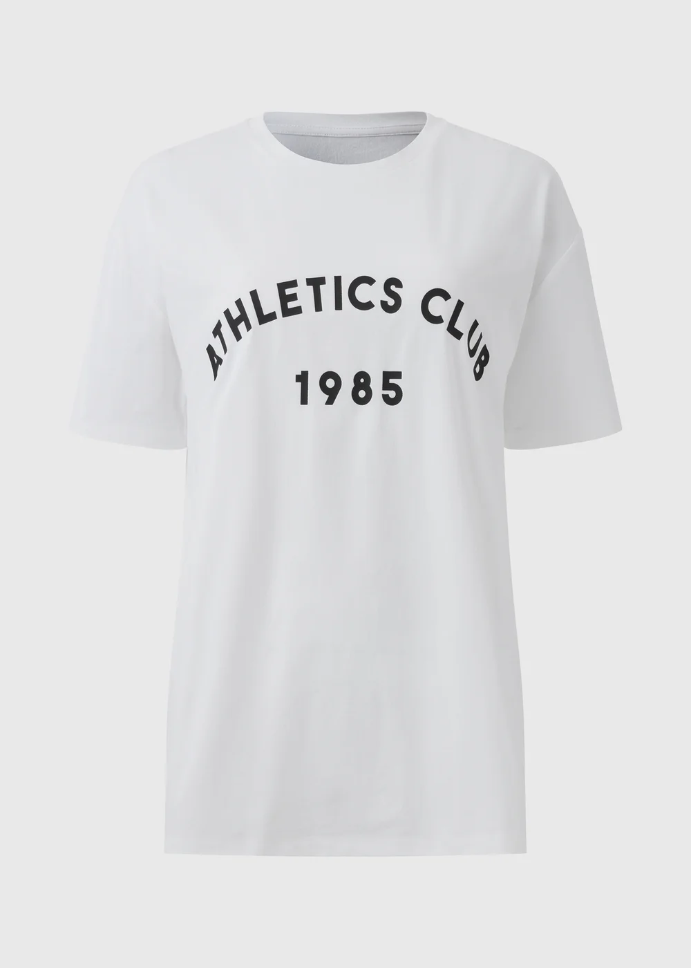 Souluxe White Athletics Club T-Shirt - S Image 4