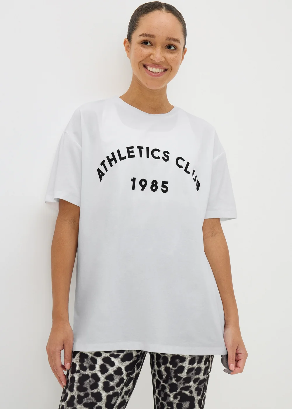 Souluxe White Athletics Club T-Shirt - S Image 1