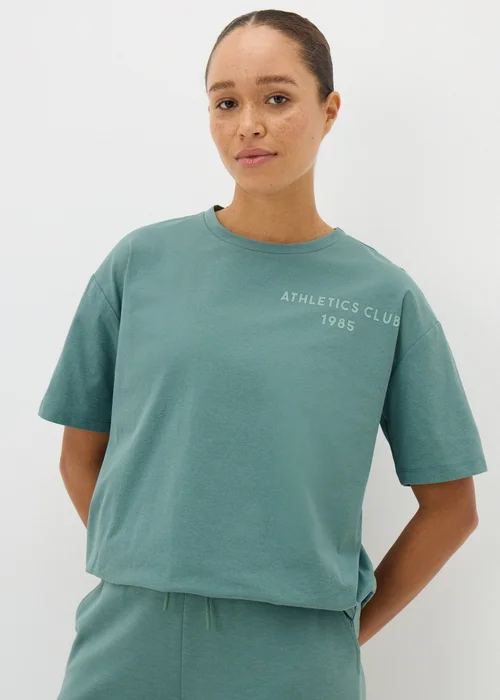 Souluxe Green Athletics Club T-Shirt - S Image 1
