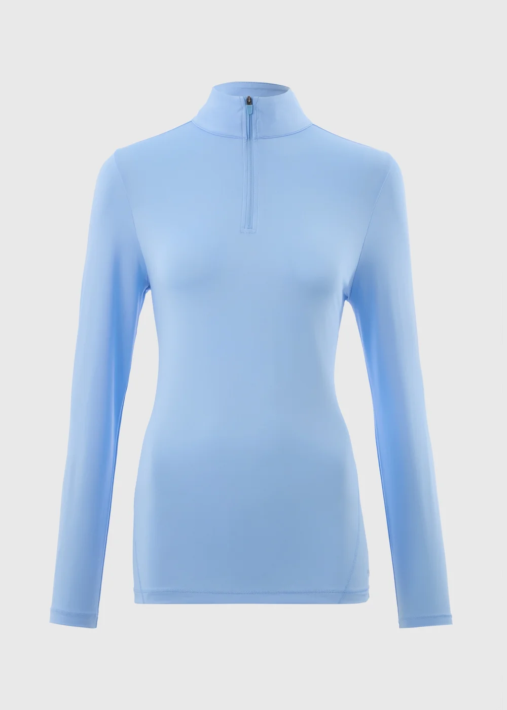 Souluxe Blue Half Zip Top - S Image 4
