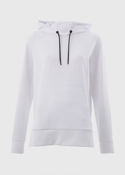 Souluxe White Longline Hoodie - S Image 4